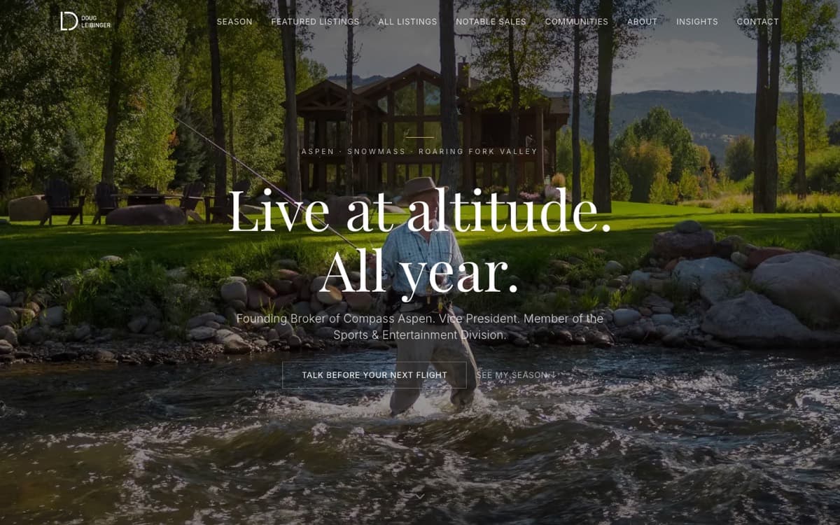 Doug Leibinger's website homepage